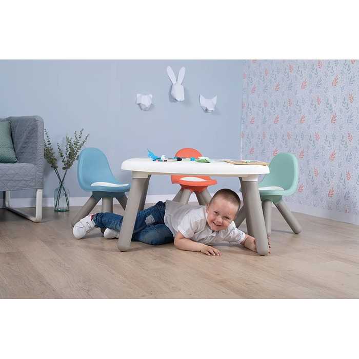 Дизайнерський дитячий стілець для дітей від 18 місяців, для внутрішнього та зовнішнього використання, пластик, ідеально підходить