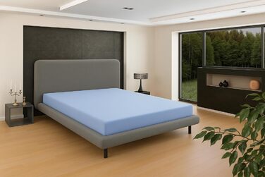 Матрац Sleepling 90x200 Basic 20, комфортний пінопластовий матрац, згортається в рулон, рівень жорсткості 2, виготовлено в ЄС, можна прати при 40 градусах, стандарт Oeko-Tex 100 90 x 200 см - h2