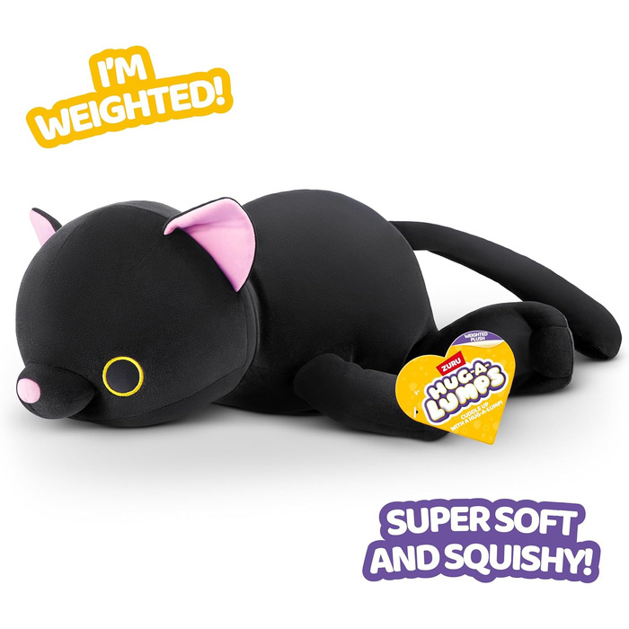 М'яка іграшка ZURU Hug-A-Lumps обтяжена, 1.5 кг Кішка
