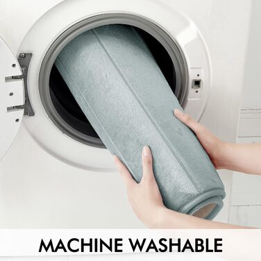 Килимок для ванни MIULEE з піни з ефектом пам&39яті, водопоглинаючий килимок для ванної кімнати, килимок для душу, нековзний, можна прати, 70x120 см, світло-сірий, 70 x 120 см (прямокутний), світло-сірий