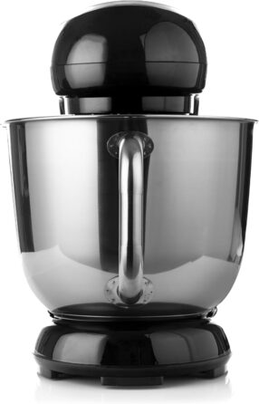 Планетарний кухонний комбайн Lehmann з чашею з нержавіючої сталі 5 л Багатофункціональний міксер 2200 Вт 6-швидкісна тістомісна машина Включаючи кришку для бризок, гачок для тіста та віночок