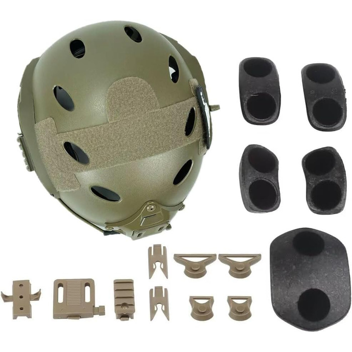 Стиль регульований SWAT швидкий шолом для армії військовий CQB бойовий тактичний пейнтбол M/L DE