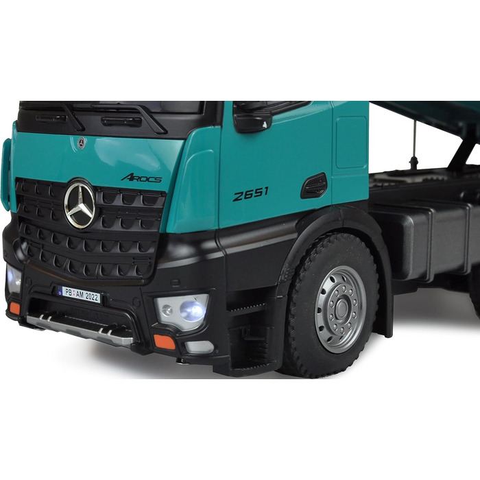 Самоскид PRO Metall V2 (ліцензійна модель), 2.4GHz RTR, бензиновий, з додатковим акумулятором, 22533 Mercedes-Benz