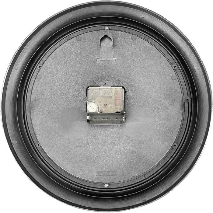 Настінний годинник Plumeet Classic 25см Тихий настінний ретро годинник без цокання для вітальні - спальні - на батарейках (ретро)