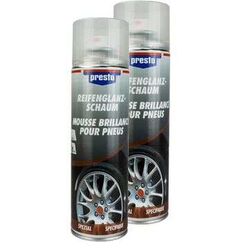 Мл 157189, 2 шт., TIRE GLOSS FOAM Tire Gloss Foam Cleaner Care 500