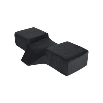 Подушка для вій - косметична подушка з піною з ефектом пам&39яті та оксамитовою наволочкою, подушка для нарощування вій з додатковим нахилом для комфортної підтримки шиї та спини.