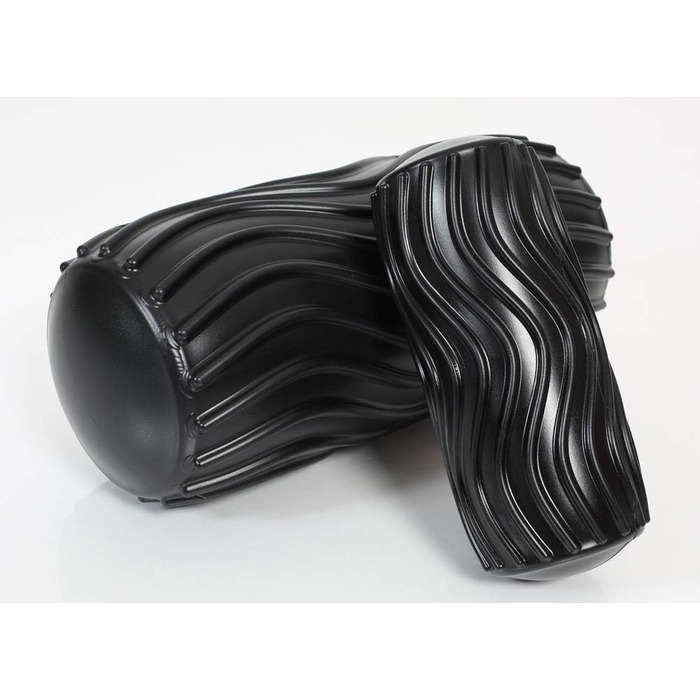 Масажний ролик TOGU Actiroll Wave M для фасції, чорний, одинарний