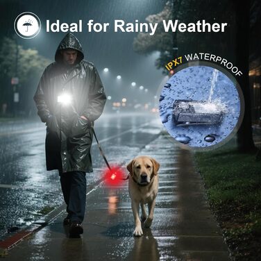 Акумуляторні бігові ліхтарі з USB-C, 3 рівні яскравості, покращені 2-в-1 ліхтарі з кліпсою, водонепроникні компактні світлодіодні ліхтарі IPX7 для вечірніх прогулянок, бігу, роботи, кемпінгу (чорний) дизайн, 2