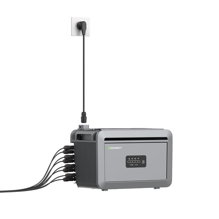 Інверторна система зберігання енергії - універсальне рішення для балконної електростанції з Wi-Fi, 2000