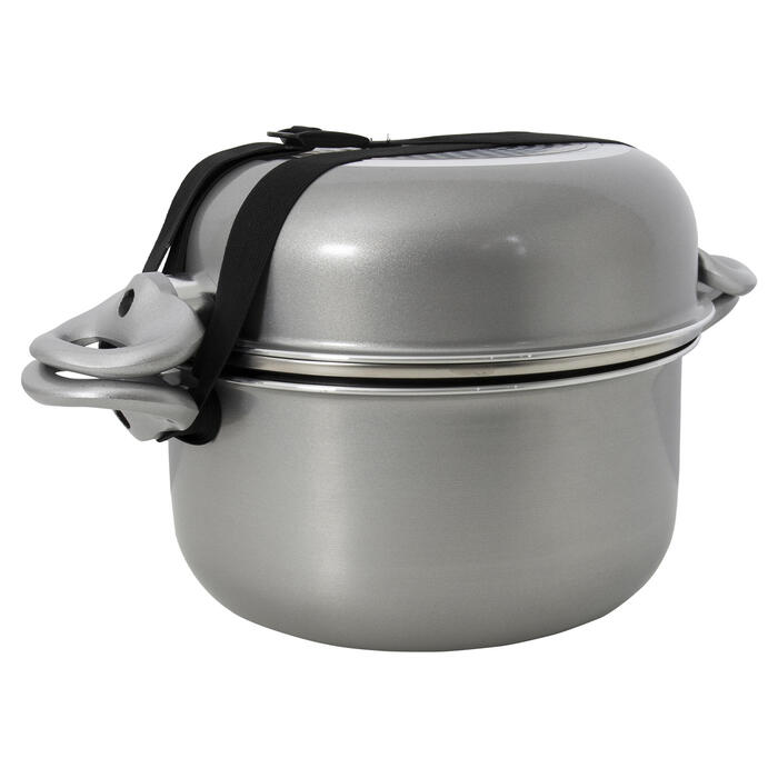 Набір посуду Gimex Cookware Set induction 9 предметів Silver (6977226)