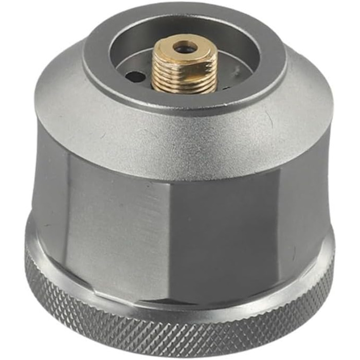 Комплект газового ліхтаря для кемпінгу з порожнім балоном з ізобутаном та подовжувальною штангою для пригод на свіжому повітрі з накручуваними балонами з ізобутаном (лише балон)