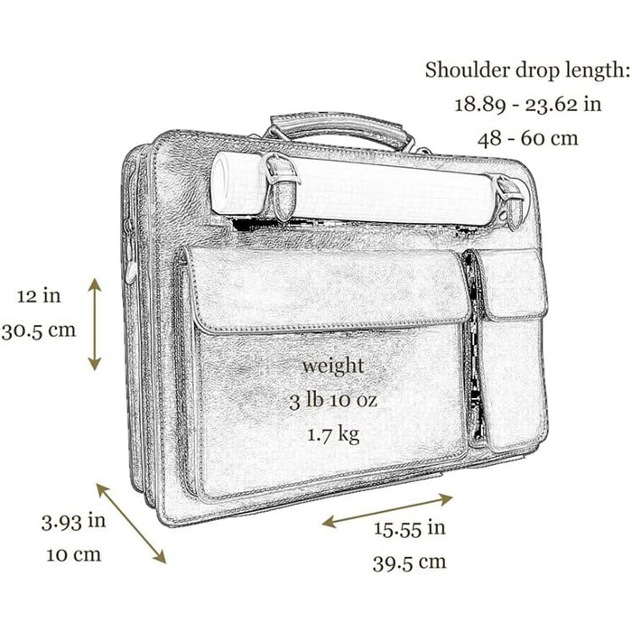 Шкіряна робоча сумка Time Resistance - Шкіряна сумка ручної роботи 15-дюймова сумка для ноутбука офісна сумка сумка для ноутбука д