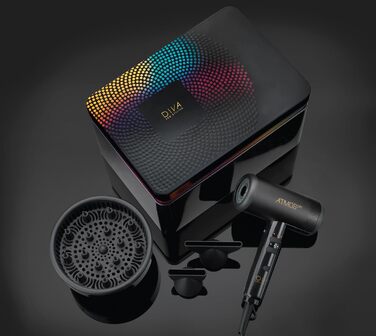 Фен Diva Atmos Dry, чорний