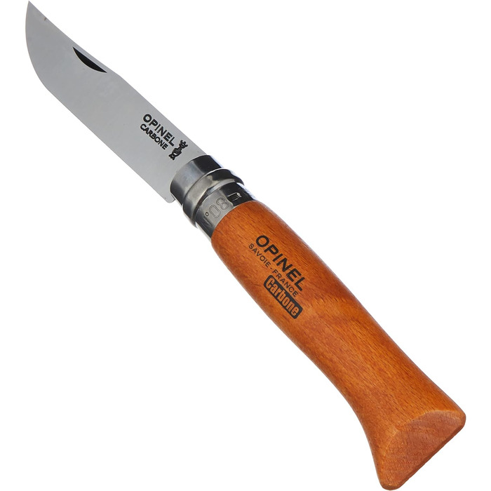 Ніж з карбону Opinel Adult N8 Ніж з карбону Opinel Adult 254008 N 08 Тверда деревина коричневий