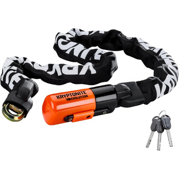 Замок-ланцюг Kryptonite Evolution 1012 IC, чорний, 120 см