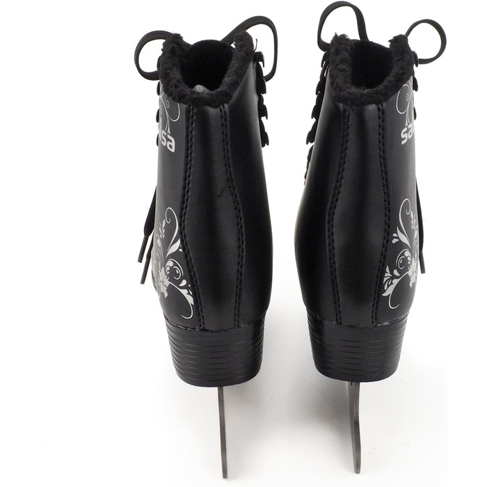 Жіночі ковзани BAUD з підкладкою чорні 37-41