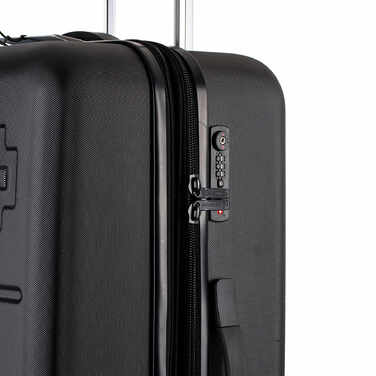 Валіза Swissbrand Berlin (M) Black (SWB_LHBER001M)