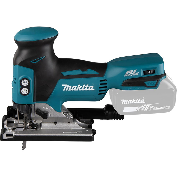 Акумуляторний маятниковий лобзик Makita DJV181Z 18 В (акумулятор і зарядний пристрій НЕ входять до комплекту) Одинарний