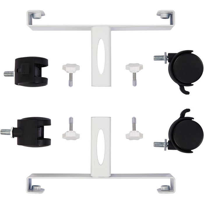 Ніжки для інфрачервоних обігрівачів, кронштейн для інфрачервоного обігрівача з роликом. Підходить для різних марок та моделей.