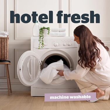 Підтримуюча подушка Silentnight Luxury Hotel Collection Box подушка готельної якості для сну на спині та боці з коробчастою коробчастою конструкцією для додаткової підтримки голови, шиї та плечей