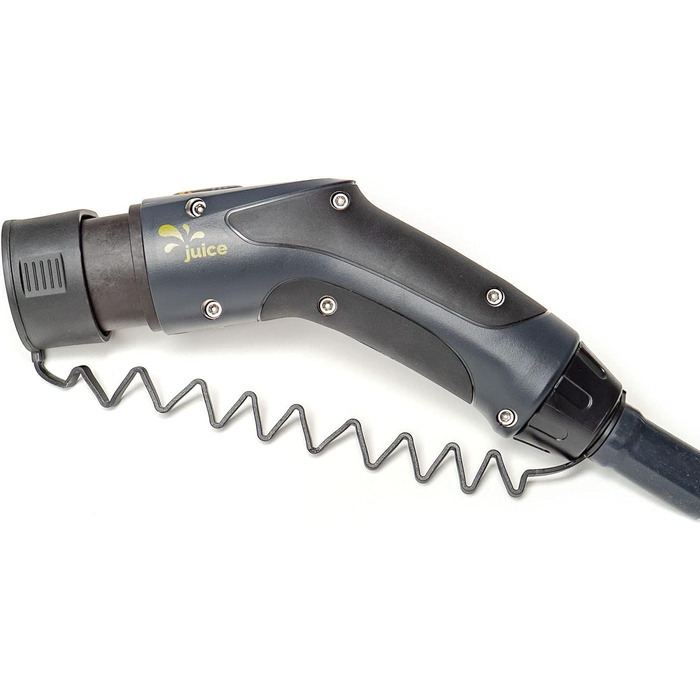 Метровий зарядний кабель типу 2, сумісний з усіма електромобілями та PHEV, зарядний кабель типу 2 22 кВт, 3-фазний, 32 А, сертифік