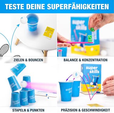 Німецька - Весела гра для дітей, підлітків та дорослих - Ігри для вечірок з різноманітними викликами для хлопчиків та дівчаток - Настільна гра