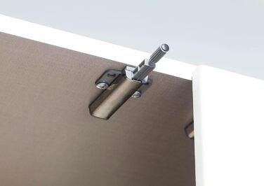 Меблі Rauch Costa, шафа для спальні, дитячої кімнати, кімнати немовляти, кімнати підлітка, передпокою, 3-дверна шафа з 2 шухлядами, механізм відкривання натиском, білий, ширина 136 см, без дзеркала, альпійський білий білий профіль ручки, 54 x 136 x 197 см