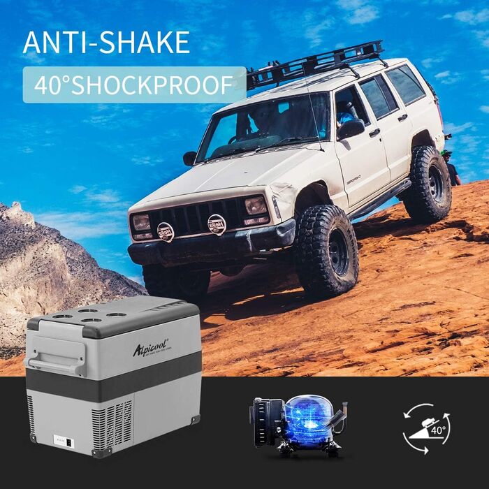 Літрів прохолодний ящик 12В портативний міні-холодильник електрична морозильна камера невелика морозильна камера для автокемпінгу,