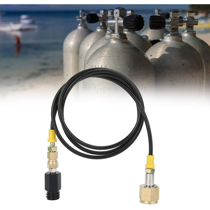 М W21.8-14 DIN477 Адаптер бака CO2 Комплект шлангів високого тиску для соди Аксесуари для домашнього офісу - насолоджуйтесь газованою водою вдома, 1,5