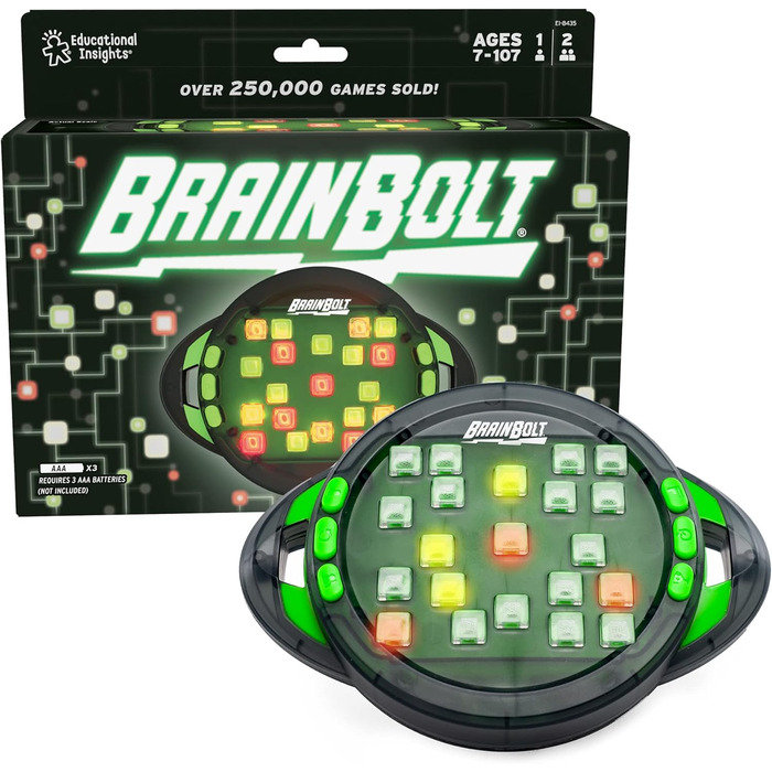 Навчальні ресурси BrainBolt Brain Game, Memory, Concentration Game для людей віком 7-107 років