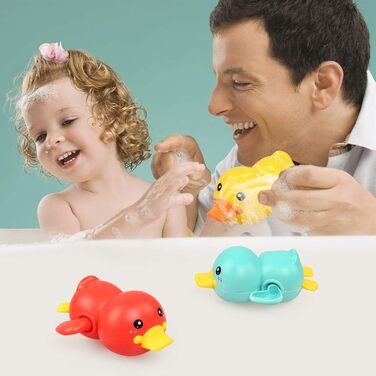 Іграшки для ванни, плаваючі іграшки для ванни Baby, водна гра для дітей, дитячі іграшки для 0 1 2 3 років, заводні іграшки для ван