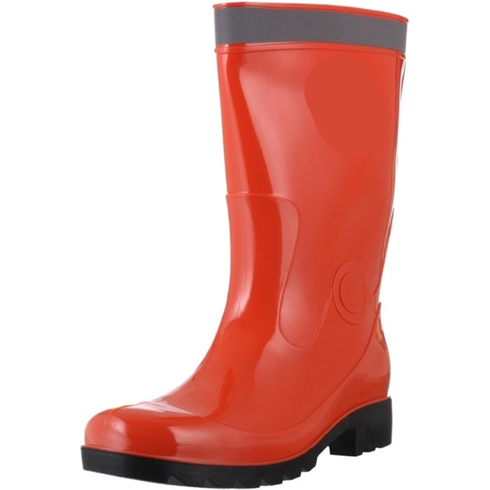 Чоловічі гумові чоботи з ПВХ, заввишки до литки, водонепроникні, безшовні, нековзні, м&39які, для використання на вулиці, гумові чоботи для дорослих, розмір 42 EU, помаранчеві