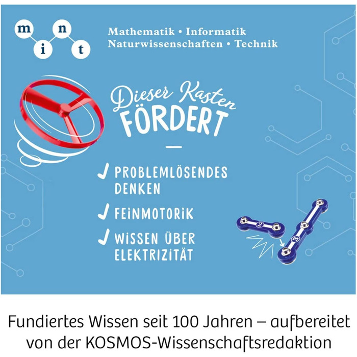 Набір для експериментів Easy Elektro Start KOSMOS, основи електрики