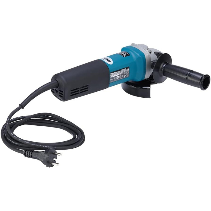 Кутова шліфувальна машина, 1100 Вт, чорна, 125 мм, 9565HRZ