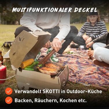 Стартовий комплект SKOTTI, що включає гриль та ковпачок