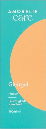 Лубрикант AMORELIE Care, зі смаком персика, 100 мл