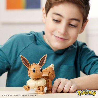 Конструктор Mega Construx Eevee Pokmon, Конструктор для дітей, Іграшка для дітей віком від 7 років, 84 -