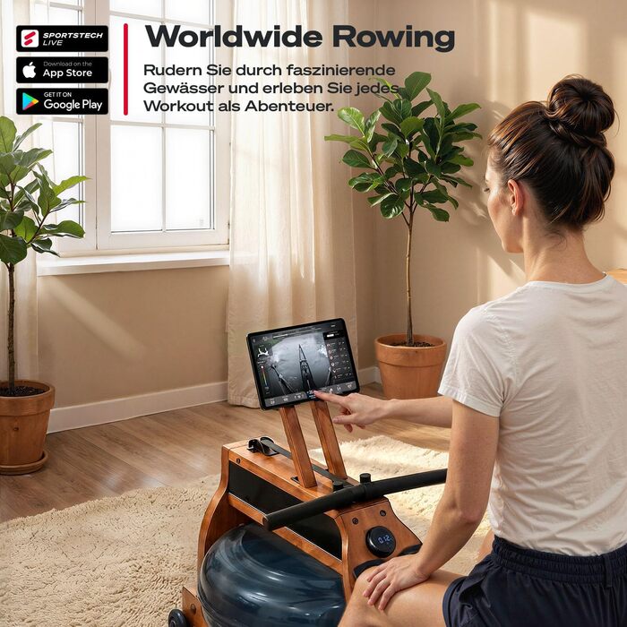 Домашній гребний тренажер з водонепроникним або магнітним опором, світлодіодним дисплеєм, сумісністю з додатком Bluetooth, подвійною ковзною рейкою, тихою роботою, ергономічним сидінням, тренуванням для всього тіла, вертикальним зберіганням, PROwer/WRX500
