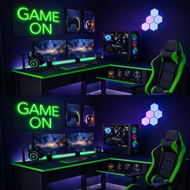 Геймерський стіл Homidea Arena L-подібної форми, кутовий стіл для геймерів та домашнього офісу, великий комп&39ютерний стіл, сучасний дизайн (чорний/зелений) чорний/зелений