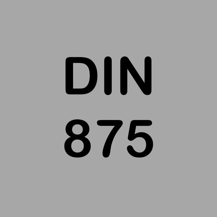 ЯКІСТЬ ЧПУ Точність волосся квадратний плоский 75x50 мм DIN 875/00 полірований