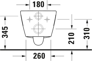 Набір для унітазу Duravit D-Neo, підвісний унітаз, сидіння з м'яким механізмом закриття, унітаз з відкритим обідком для змиву, знімна кришка унітазу, білий