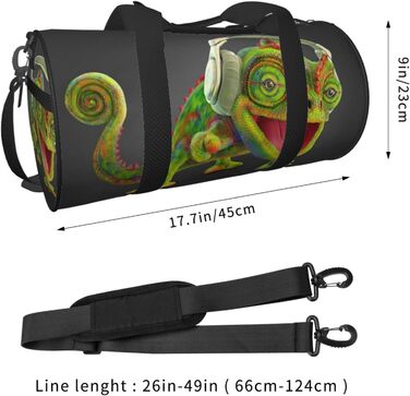 Дорожня сумка-рюкзак Хамелеон спортивна сумка для чоловіків та жінок, ідеальна для подорожей, фітнесу та музики