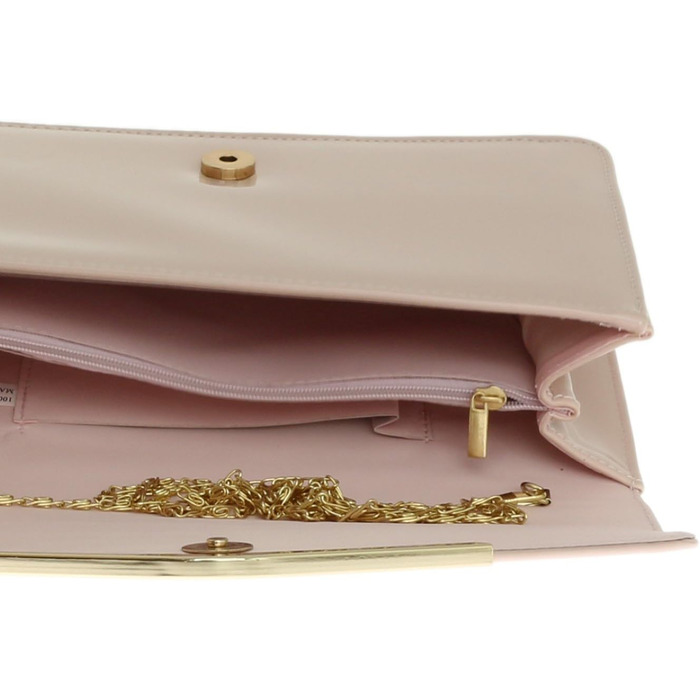 Вишукана сумочка-клатч Умшлаг з металевою рамкою та делікатним ремінцем