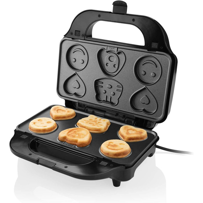 Сендвіч-машина ETA 6 в 1 I Sorento Plus I Антипригарне покриття для легкого чищення без пригорання I 900 Вт I Вафельниця, гриль та багато іншого