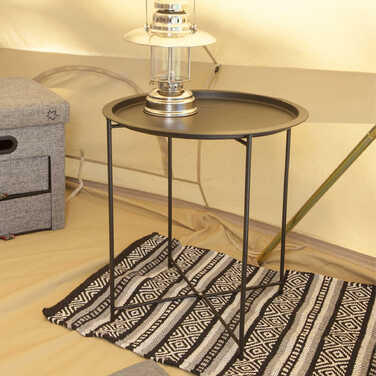 Стіл Bo-Camp Harlem 46x46 cm Black (1404325)
