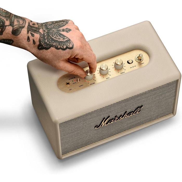 Колонка Marshall Acton III, бездротова, кремового кольору