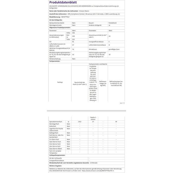 Електричний кулер Storeo Basics з функцією охолодження та нагрівання, 12 В постійного струму/230 В змінного струму для використання в автомобілі та вдома, 24 літри, синій