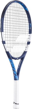 Тенісна ракетка Babolat Drive Junior, синьо-червона, графітова та алюмінієва рама, легка 230 г, ідеально підходить для юних гравців віком 9-11 років