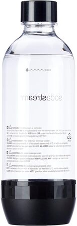 Пляшка для води, пластикова, мульти, 3 упаковки (3x1 літр), 464 одинарна, 2260525