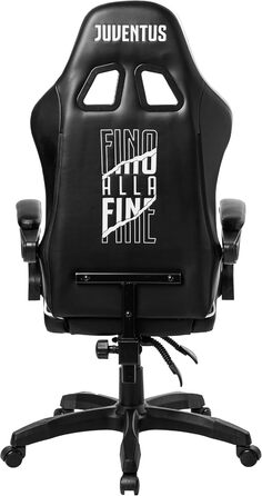 Ігрове крісло Qubick Juventus until end Standard Білий / Чорний
